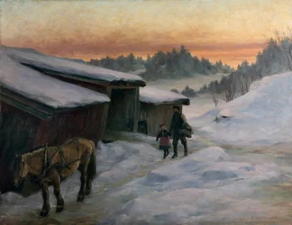 Da una fattoria vicino a Lysaker
