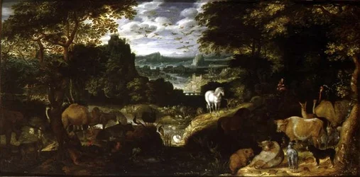 Orfeo che incanta gli animali, 1601