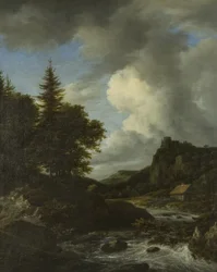 Fiume in piena, c.1660