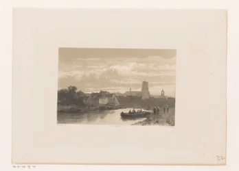 Veduta del porto e della diga