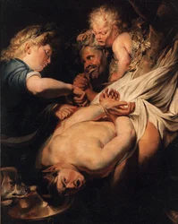 Apollo scortica Marsia, ca. 1625