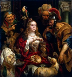 Il banchetto di Cleopatra, 1653