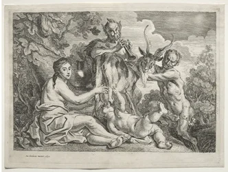 Giove nutrito dalla capra Amaltea