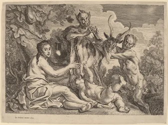 Giove nutrito dalla capra Amaltea