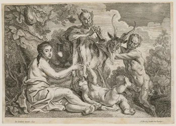 Giove nutrito dalla capra Amaltea