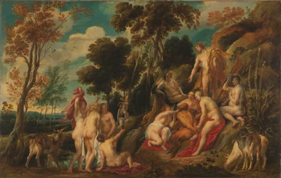 Pan punito dalle ninfe, 1640 circa (olio su tela)