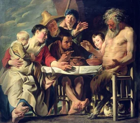 Il Satiro con i Contadini, 1620