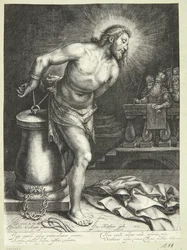 Gesù alla colonna (dopo la flagellazione)