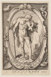 Saturnus (Saturno), da I sette pianeti