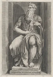 Speculum Romanae Magnificentiae: Mosè dopo la scultura di Michelangelo