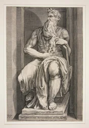 Statua di Mosè dalla tomba di Giulio II