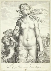 Venere riceve il premio per la bellezza