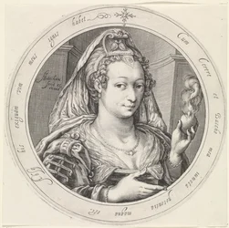 Venere con cuore ardente