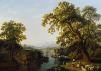 Valle del fiume di Isernia vicino a Napoli