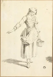 Ragazza Contadina Italiana