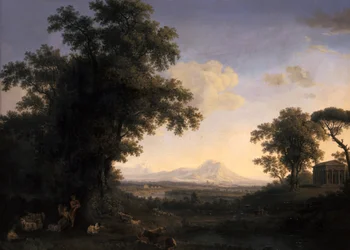 Paesaggio arcadico, 1829