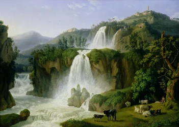 La cascata a Tivoli, 1785