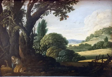 Paesaggio con Maddalena penitente; Kat.Nr. 1973
