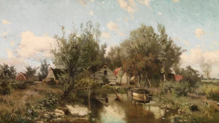 Paesaggio vicino a Waasmunster