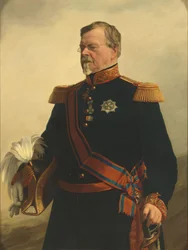Bernhard (1792-1862), duca di Sassonia-Weimar. Generale al servizio dei Paesi Bassi