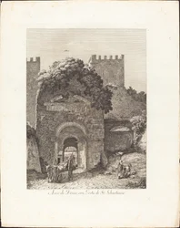 Arco di Druso, ora porta di San Sebastiano