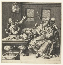 I pesatori di denaro e la Morte