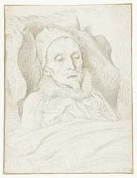 Ritratto del principe Maurizio sul letto di morte