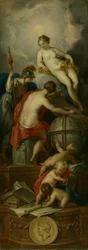 Allegoria sulla stesura della Storia