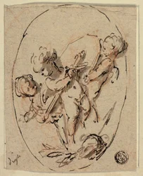 Putti con Scudo e Spada