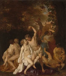 Scena con baccanti