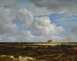 Tedesco: Blick auf Haarlem Vista su Haarlem (Haerlempje)