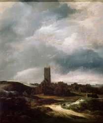 Veduta di Egmond-an-Zee, c1655