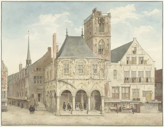 Il vecchio municipio di Amsterdam
