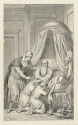 Giacobbe benedice Manasse e Efraim