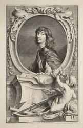 Ritratto di Algernon Percy, Conte di Northumberland, illustrazione da 