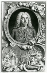 Ritratto di George Frederick Handel, 1768