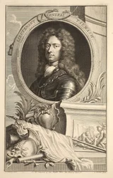 Ritratto del tenente generale Talmash, illustrazione da 