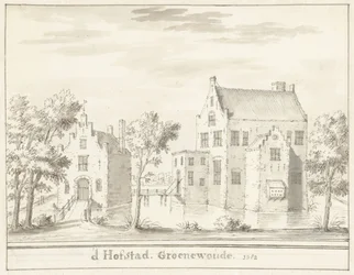 Il castello Groenewoude presso Woudenberg, 1382