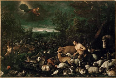 Adamo rimproverato (dipinto su tela)