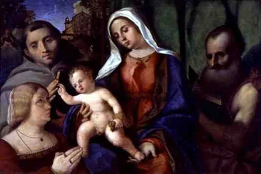 Sacra Conversazione con un Donatore