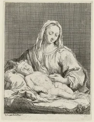 Maria con bambino