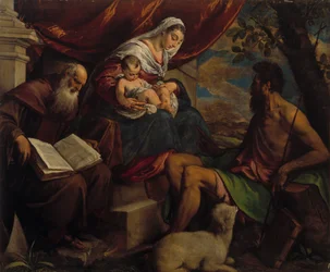 Vergine e Bambino con Giovanni Battista e Sant