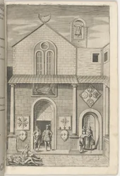 Facciata della Chiesa Minore [tavola E]