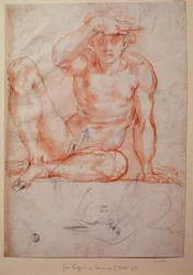 Uomo nudo - Disegno