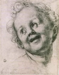 Studio di un putto per la 