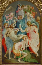 La deposizione (olio su tavola)