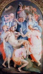 La deposizione dalla croce, 1526-1528