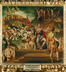 Il martirio della Legione Tebea (dipinto su tavola)