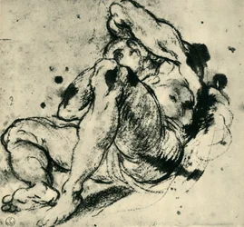 Figura di un uomo, metà-fine XVI secolo