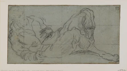Figura maschile reclinata, 1560-9